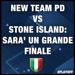 New Team PD vs Stone Island: sarà una grande finale